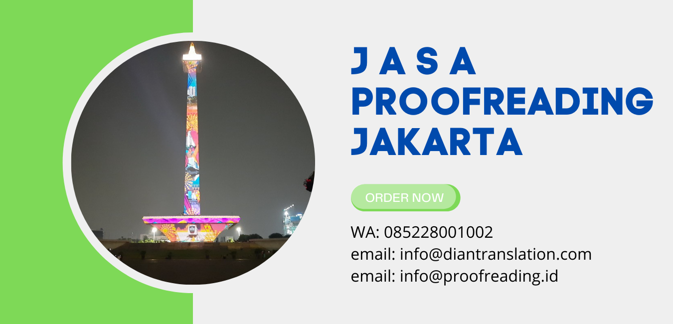 Jasa proofreading di Jakarta